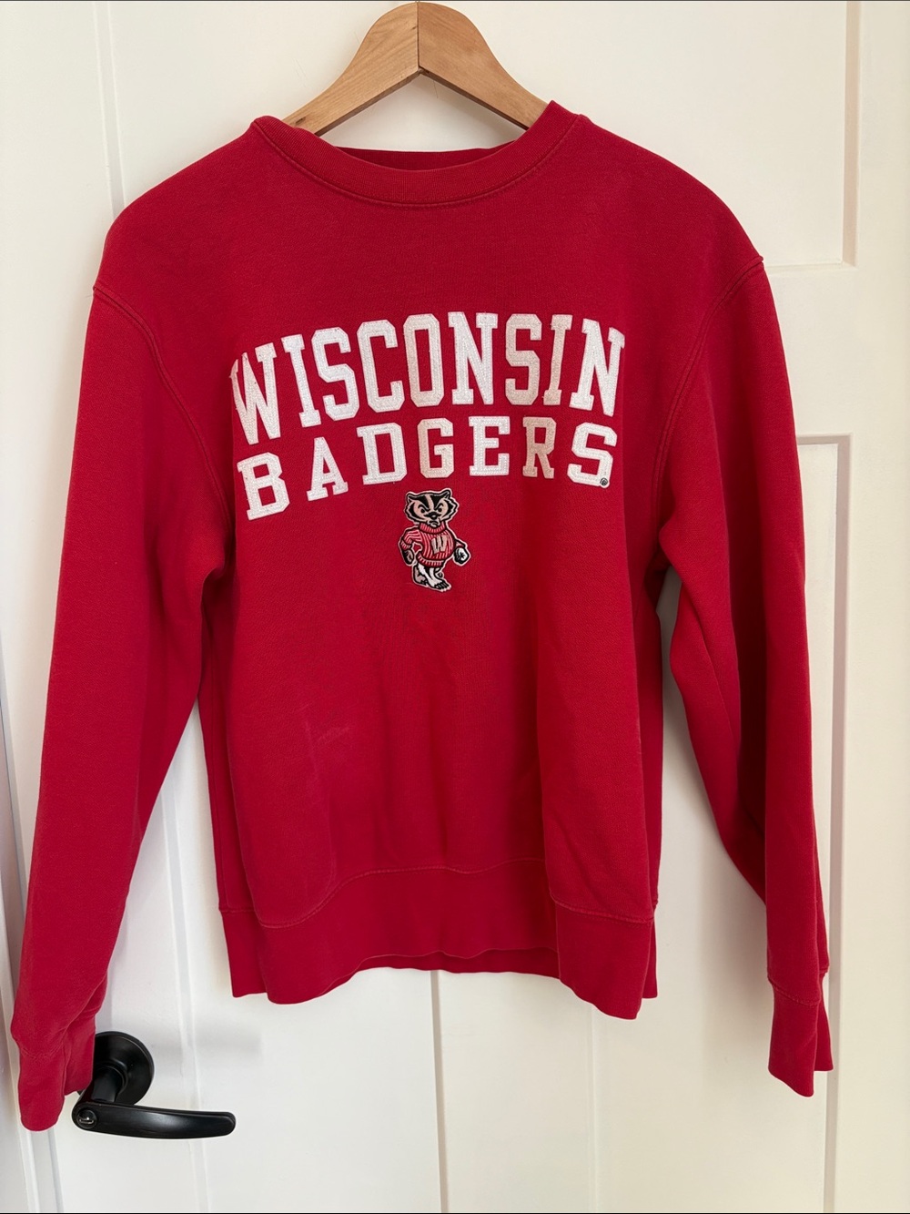 Jansport Red Graphic Logo Sweatshirt